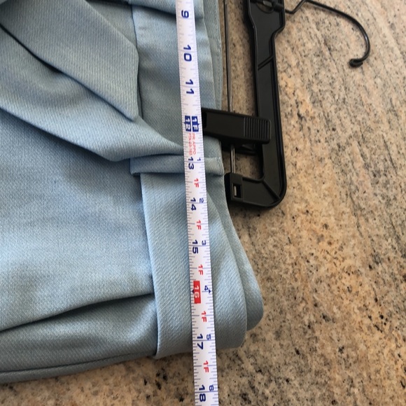 Loft baby blue high waist pants . - Picture 4 of 7